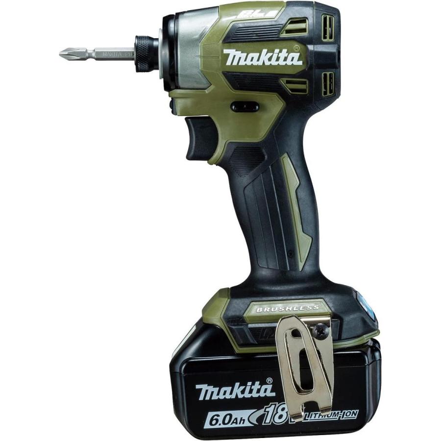 マキタ（makita） 充電式インパクトドライバ（オリーブ） 18V6Ah 