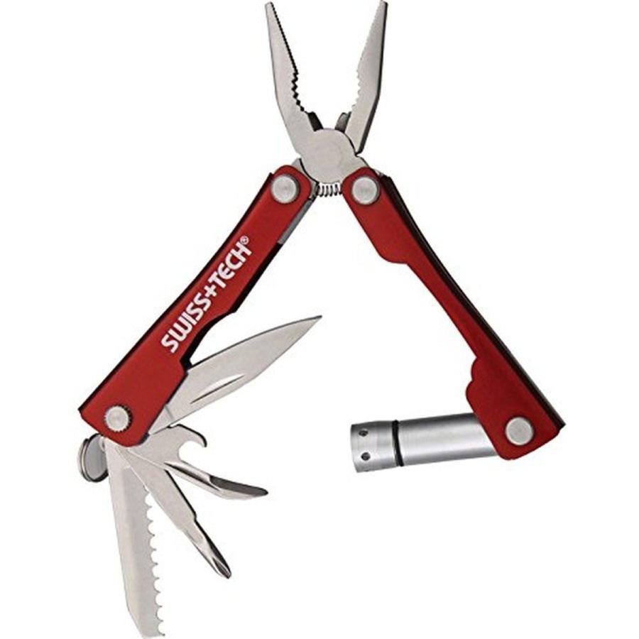 スイステック(SWISS+TECH) 8IN1 マルチツール ST35000 8機能搭載 マルチツール 十徳ナイフ やすり 栓抜き ドライバー