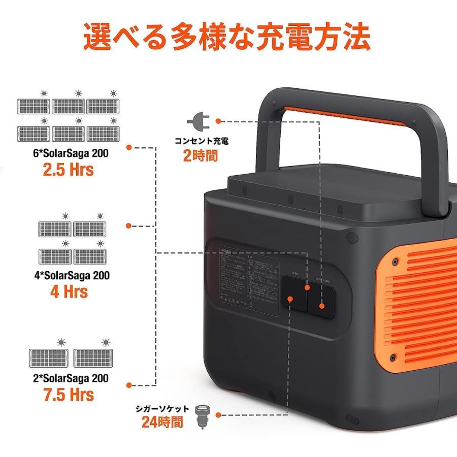 Jackery ジャクリ ポータブル電源 2000 PRO 大容量 2160Wh JE-2000A ポータブル バッテリー 急速充電 バックアップ電源 静音設計 車中泊 防災 アウトドア｜syuunounavi｜03