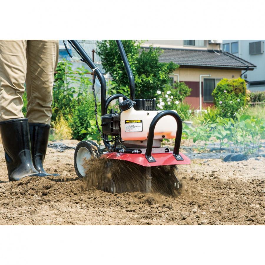 使用3回 ナカトミ ドリームパワー 電気 耕うん機 ERC-10D 電動 耕運機 楽天市場】耕運機 小型 家庭 エンジン式 排気量43ml 耕幅300mm