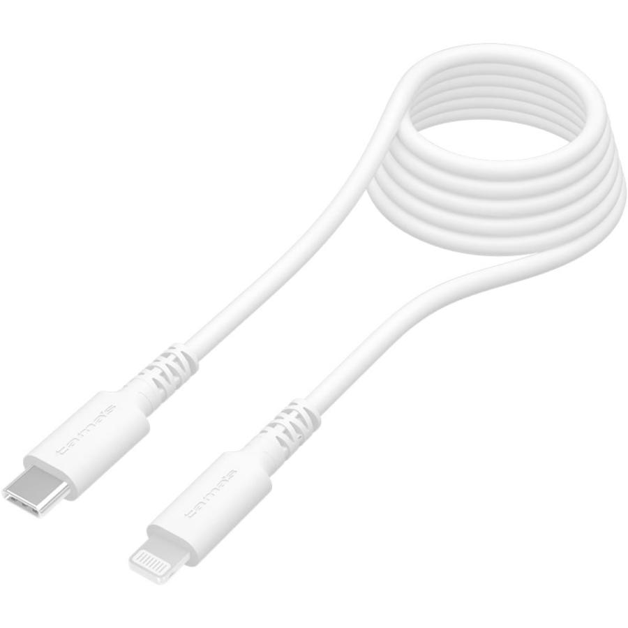 多摩電子工業 tamas CtoLケーブル TH212LC20W 2.0m 充電ケーブル