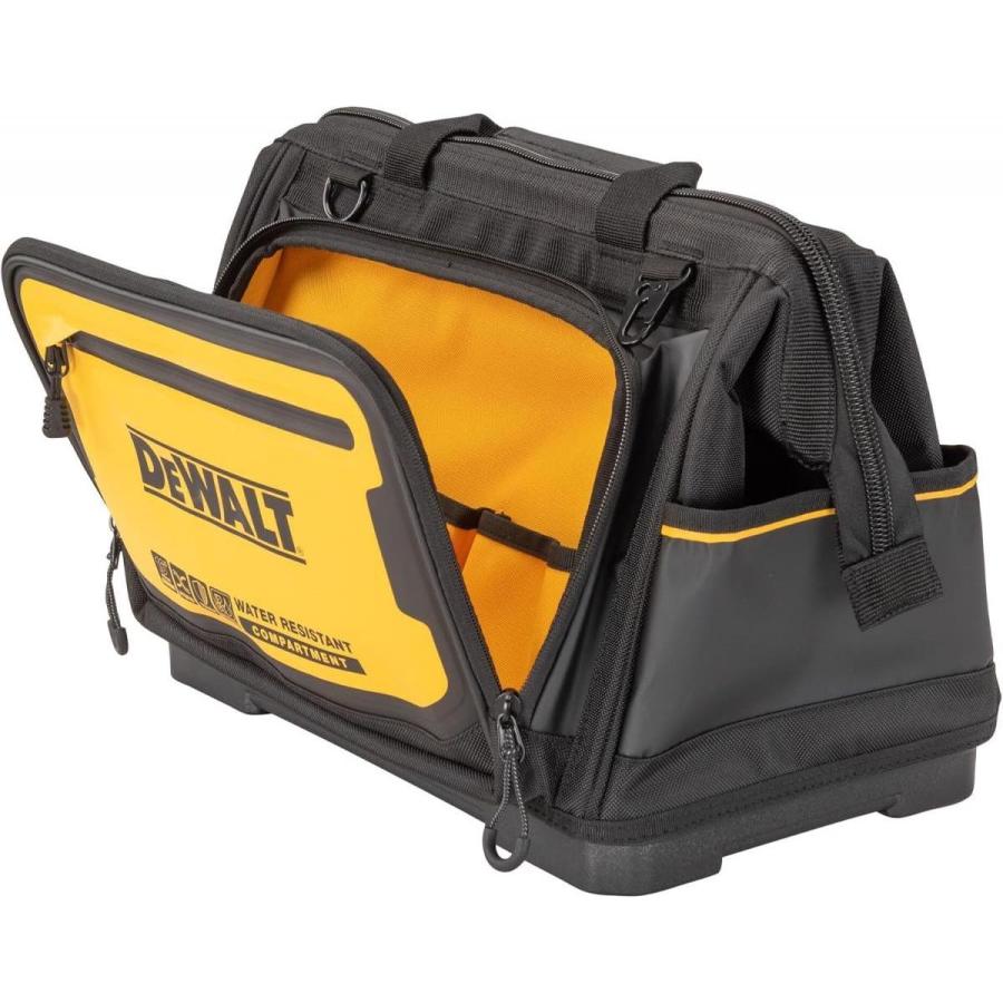 【在庫有・即納】  DEWALT デウォルト ワイドオープン型 バッグ ツールボックス DWST60103-1 撥水 撥塵 耐久性 収納ケース ツールケース 工具収納｜syuunounavi｜03