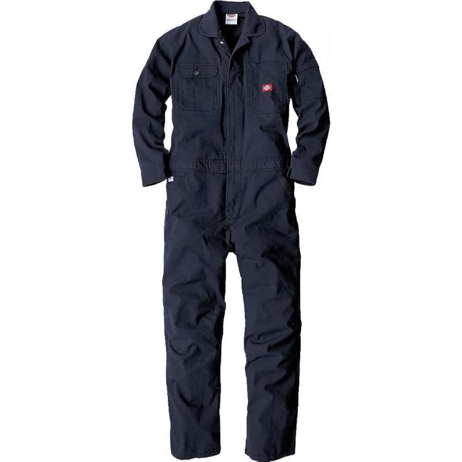 Dickies (ディッキーズ) ストレッチオックスツナギ ネイビー 3Lサイズ D-736　ワークウェア 作業着 作業服 つなぎ オーバーオール Dickies（ディッキーズ） ストレッチオックスツナギ ネイビー 3Lサイズ