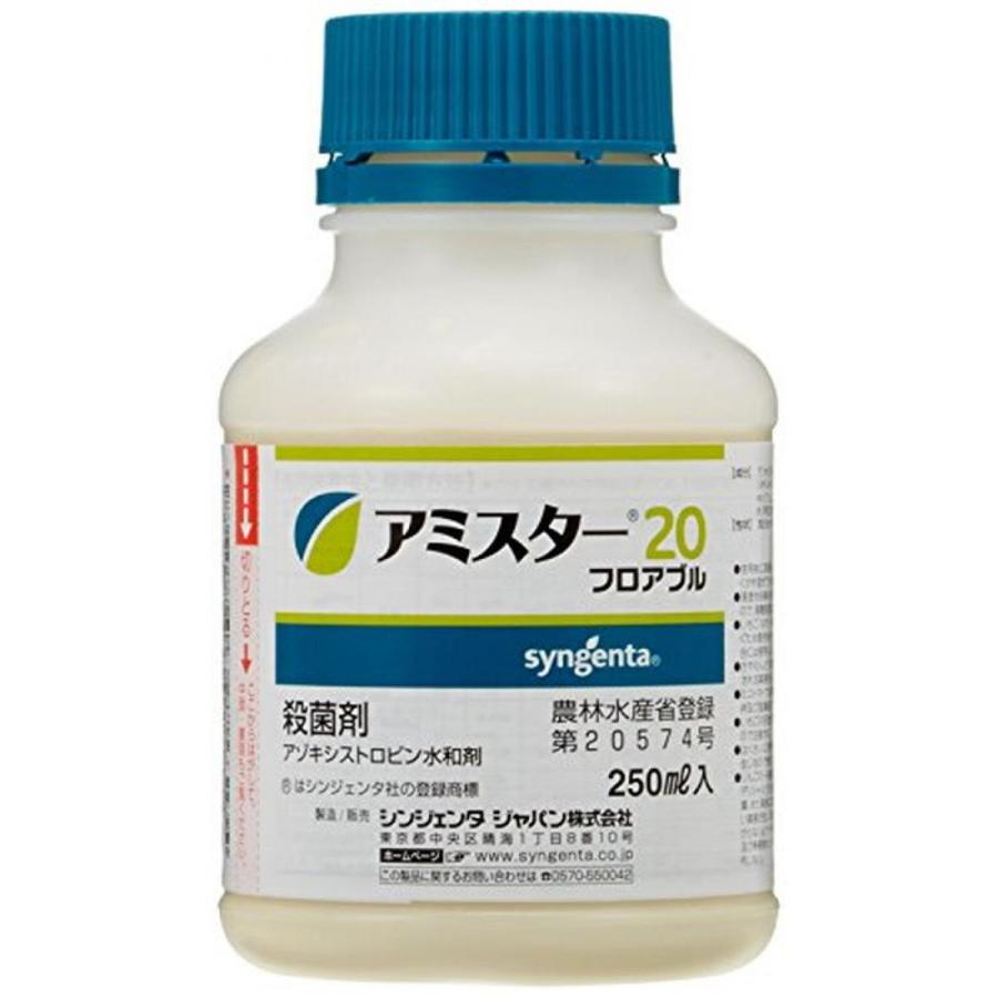 【在庫有】シンジェンタジャパン 殺菌剤 アミスター20フロアブル 250ml 予防効果 農薬（Yahoo!・ダイユーエイト収納ナビ.com）