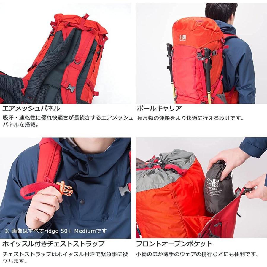 カリマー 登山用 リュックサック バックパック 中型 ridge 50+ Medium 