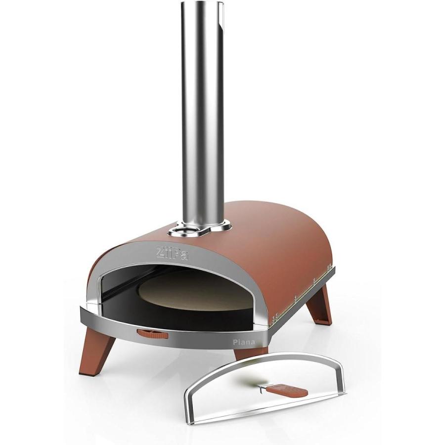 ZiiPa 家庭用ポータブルピザオーブン Piana ピアナ テラコッタ