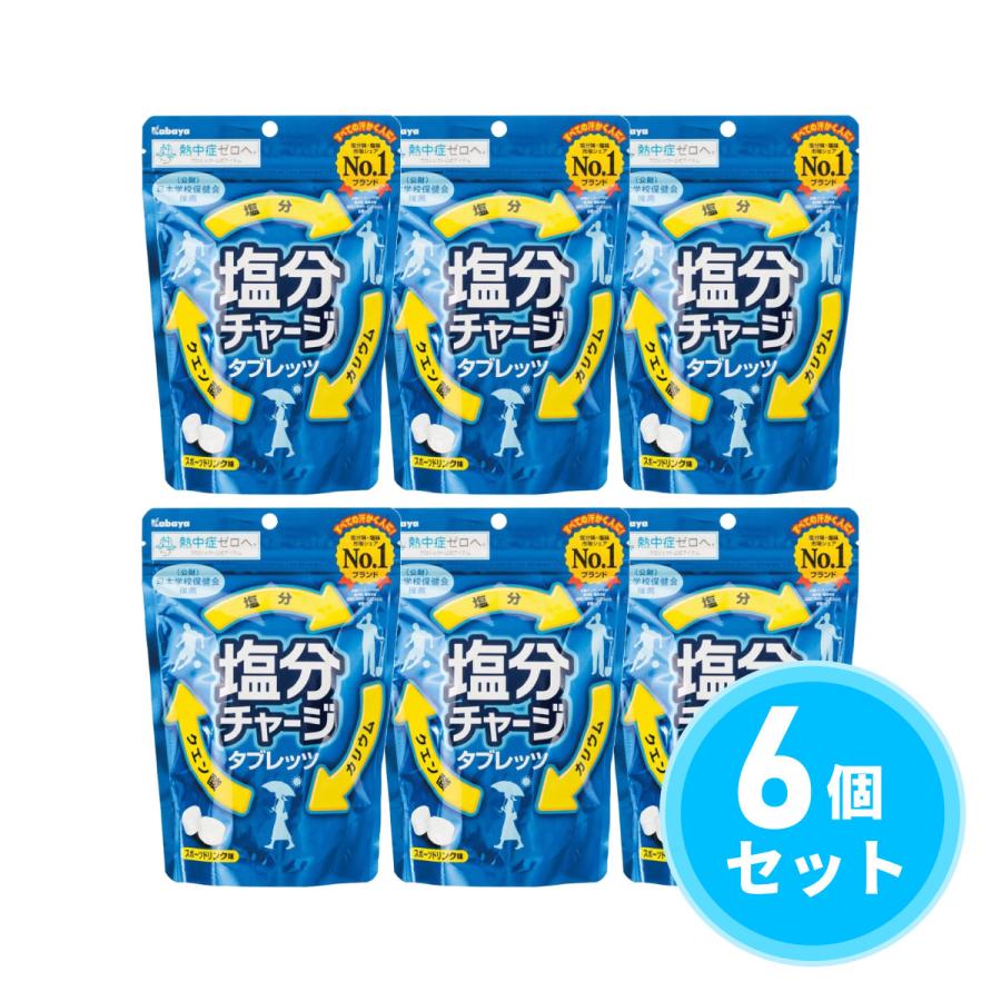 塩分チャージタブレッツ 6個入り 塩分チャージタブレッツ 6個入り 塩分チャージタブレッツ 6個入り 塩分