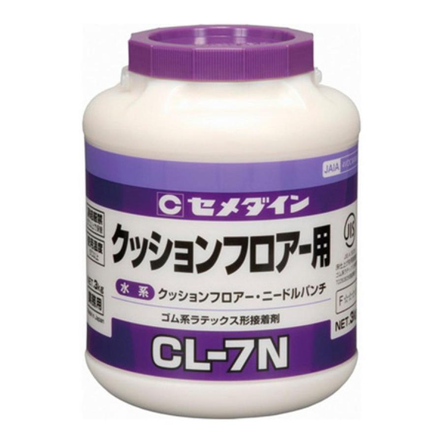 セメダイン クッションフロア用 CL-7N 3Kg LX-122 補修用品 ゴム 