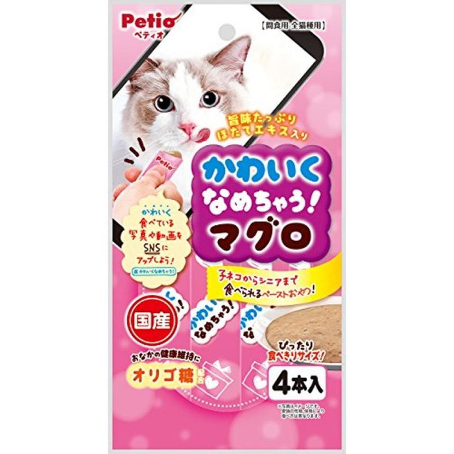 ペティオ Petio 猫用おやつ かわいくなめちゃう マグロ 4本入 まぐろ 4本 ダイユーエイト収納ナビ Com 通販 Yahoo ショッピング