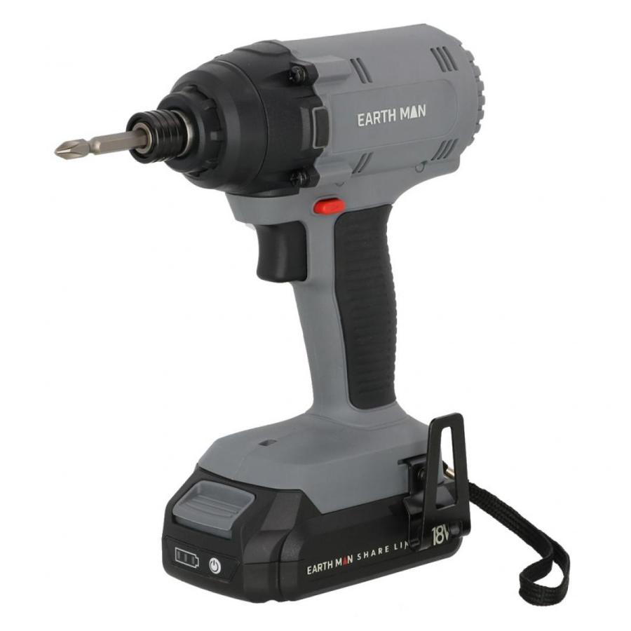 R528 ☀️ アースマン 18V充電式 インパクトドライバー SL-IDR180-A ⭐ 動作確認済 ⭐ クリーニング済 高儀（TAKAGI） SHARE LINK 18V 充電式 インパクトドライバー SL
