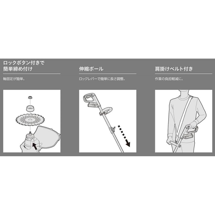 高儀 EARTH MAN SHARE LINK 18V 充電式 2WAY グラストリマー SL 高儀 EARTH MAN SHARE LINK 18V 充電式 2WAY グラストリマー SL