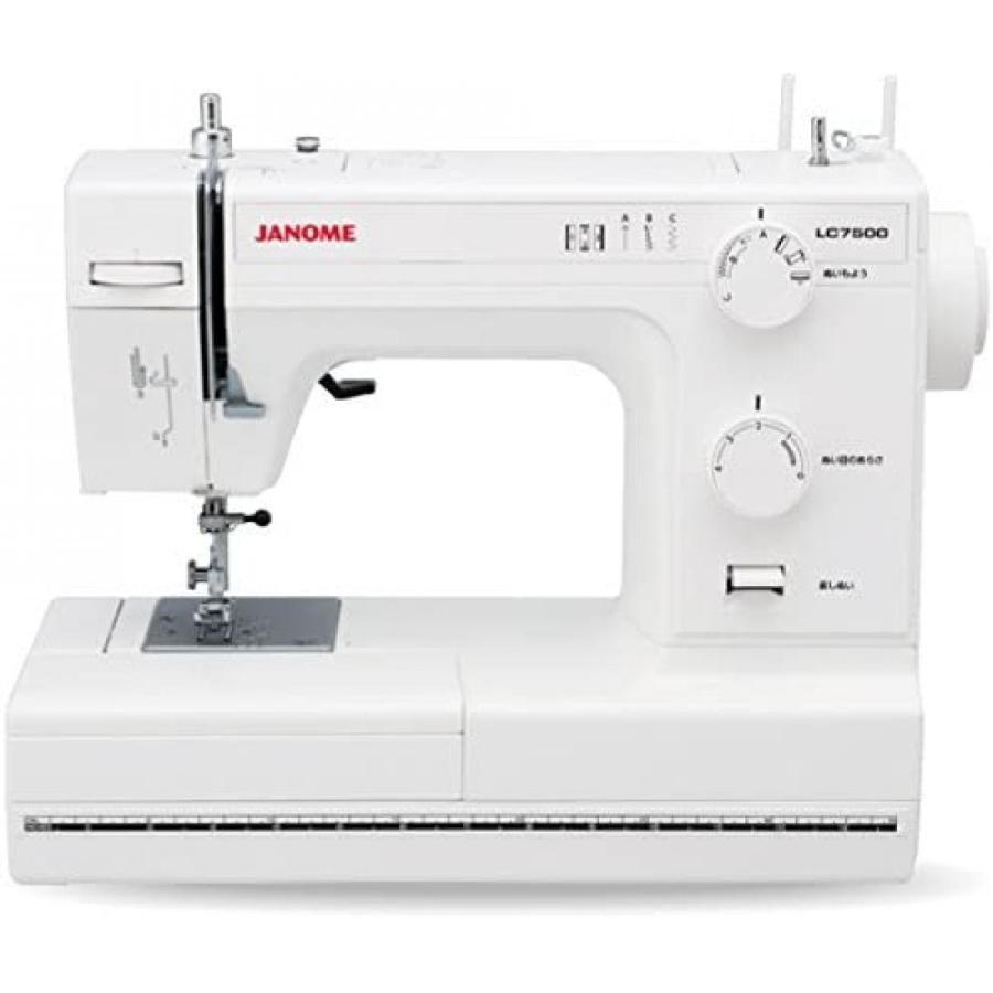 JANOME ジャノメ レザークラフト対応 パワフル 電動ミシン LC7500  