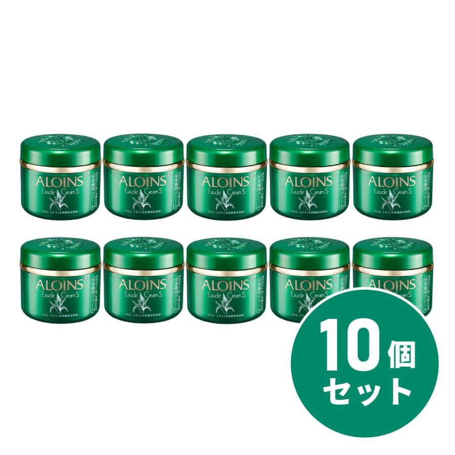 まとめ買い】アロインス化粧品 アロインス オーデクリーム S 180g×10個