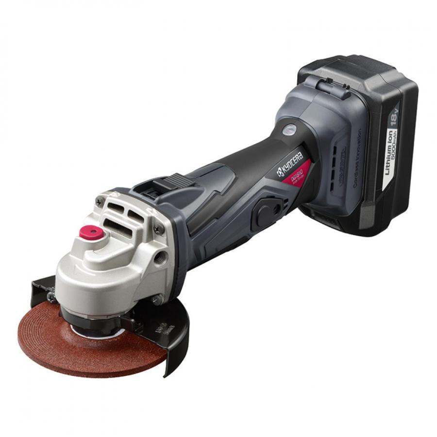 京セラ 旧リョービ 充電式 ディスクグラインダー 18V 100mm 本体 京セラ 旧リョービ 充電式 ディスクグラインダー 18V 100mm 本体