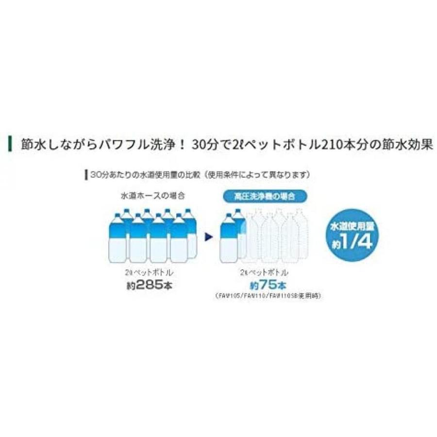 HiKOKI（ハイコーキ） 高圧洗浄機 FAW110 洗車 洗浄 強力洗浄 大掃除