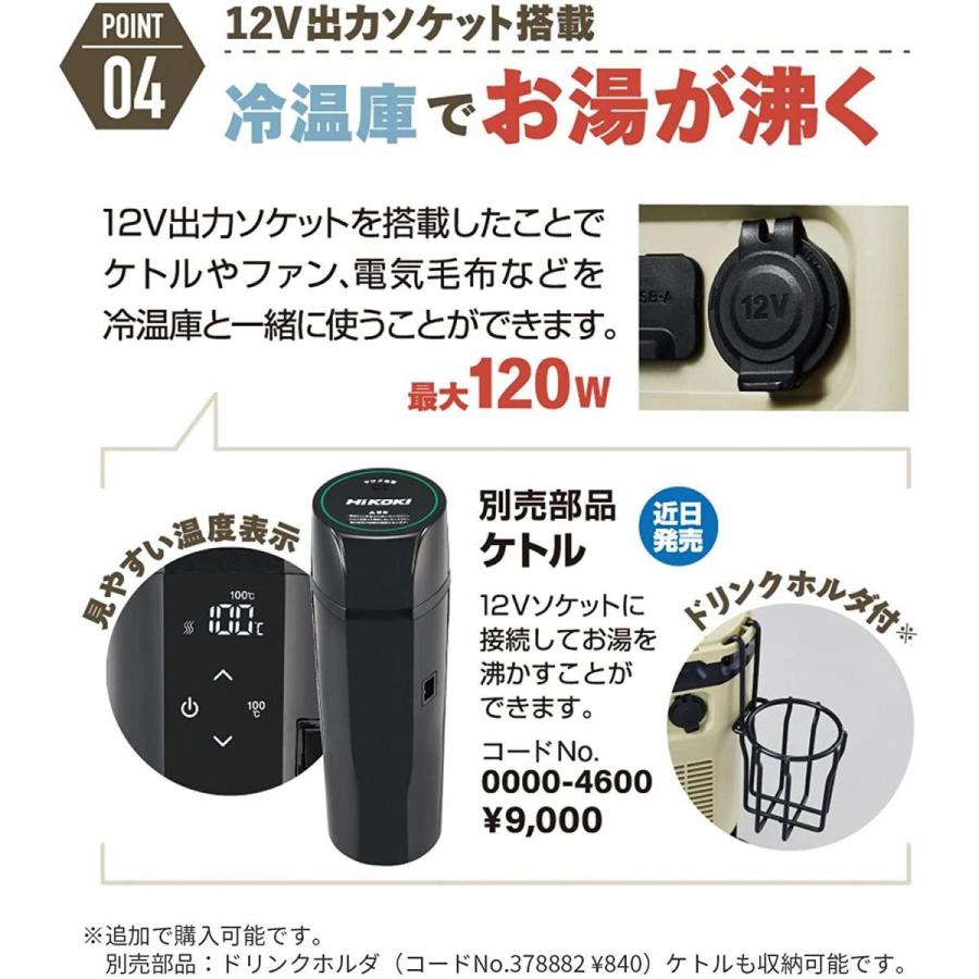 HiKOKI 14.4/18V 冷温庫 UL18DB 冷蔵庫 持ち運び Amazon.co.jp: HiKOKI(ハイコーキ) 14.4/18V 冷温庫 UL18DBA
