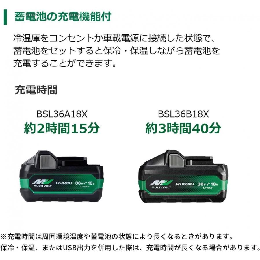 ハイコーキ 冷温庫 UL18DC 未使用 コードレス冷温庫：UL18DC