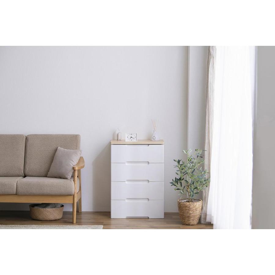 ウッドトップチェストリビング収納 【アイリスオーヤマ】