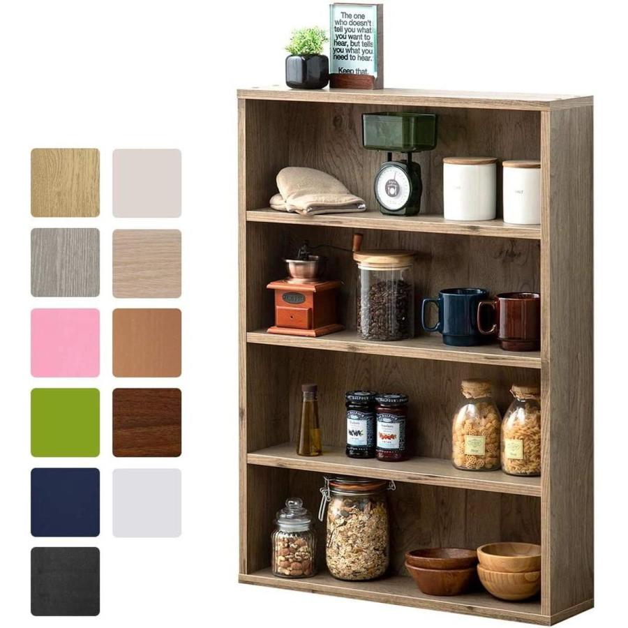 IRIS OHYAMA（アイリスオーヤマ） 本棚 コミックラック 大容量 幅59.9