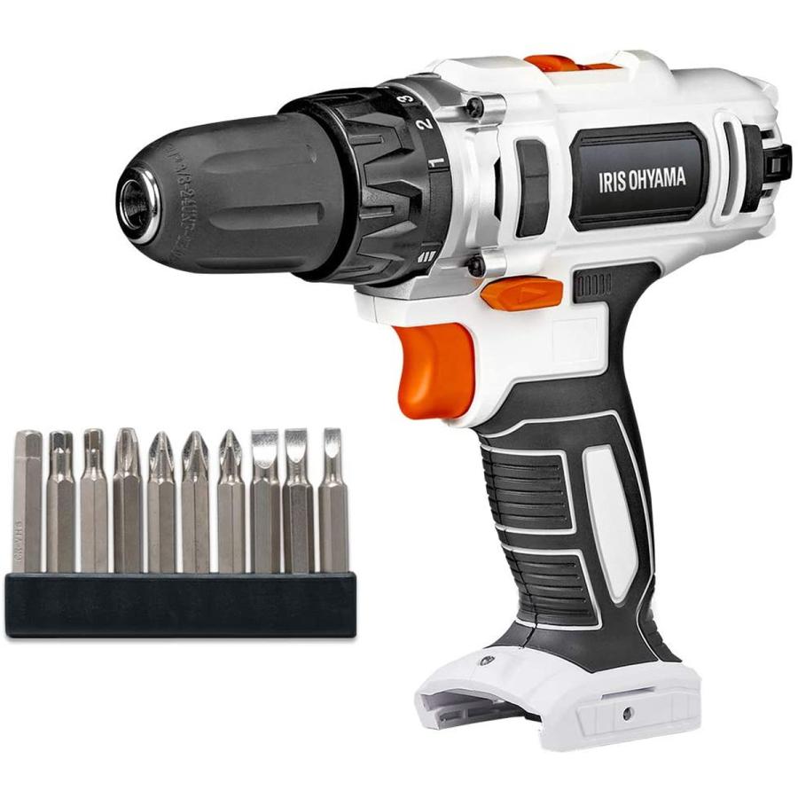 電動ドライバー ドリルドライバー コードレス 充電式 10 8v 軽量 Ledライト Jcd28 ビット10種付き バッテリー 充電器別売り 共通バッテリーシリーズ ダイユーエイト収納ナビ Com 通販 Yahoo ショッピング