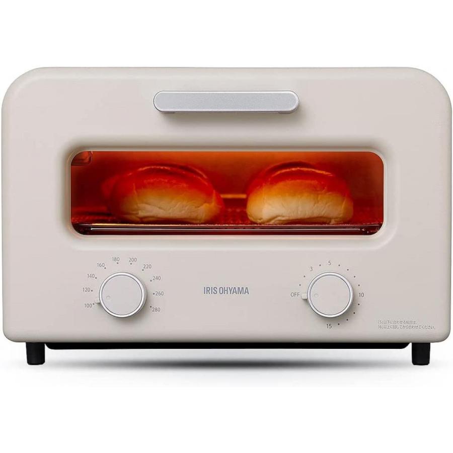 カーボン トースター スチーム 4枚焼き SOT-401-C ミルクベージュ カーボントースター スチーム 4枚焼き SOT-401-C ミルクベージュ