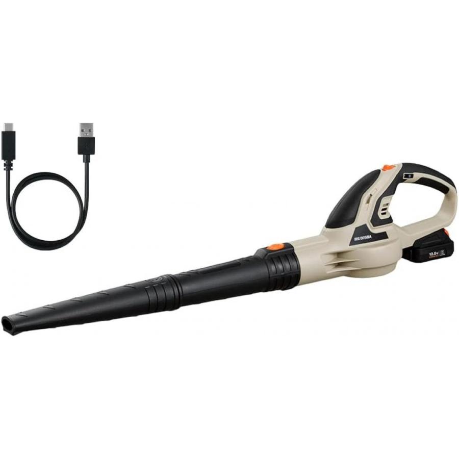 アイリスオーヤマ JB54010TC 充電式ブロワ 10.8V サンドベージュ