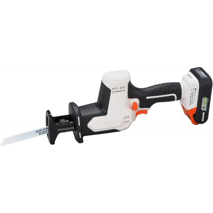 工進(KOSHIN) 18V 充電式2WAYレシプロソー SRS-180W 木材用 工進(KOSHIN) 18V 充電式2WAYレシプロソー SRS-180W 木材用