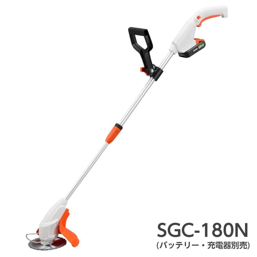工進（KOSHIN） KOSHIN 18V 2.0Ah 充電式 草刈機 刈払機 SGC-180N 