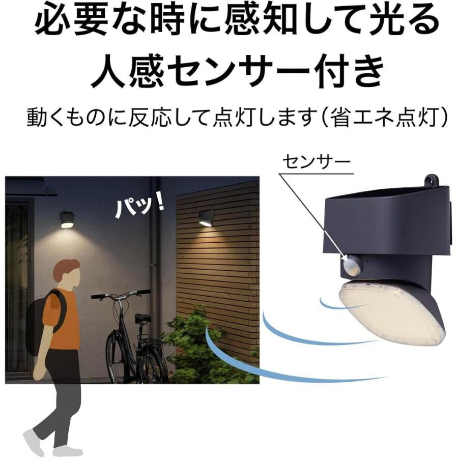 タカショー ExLights ソーラー セキュリティーライト LGS-EL07 人感