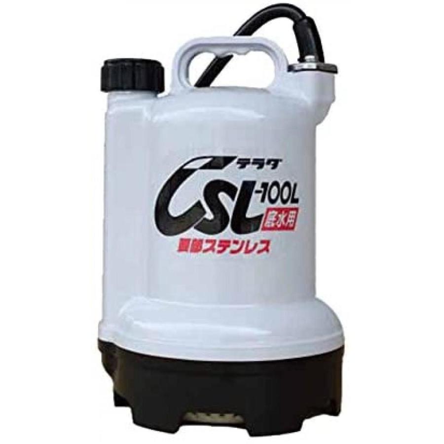 寺田 要部ステンレス水中ポンプ 底水用 60Hz CSL100L 