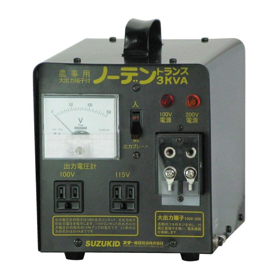 (未使用･未開封品)　スズキッド(SUZUKID) 昇・降圧兼用器 ノーデントランス SNT-312 tu1jdyt スズキッド(SUZUKID) 昇・降圧兼用変圧器 ノーデントランス SNT-312