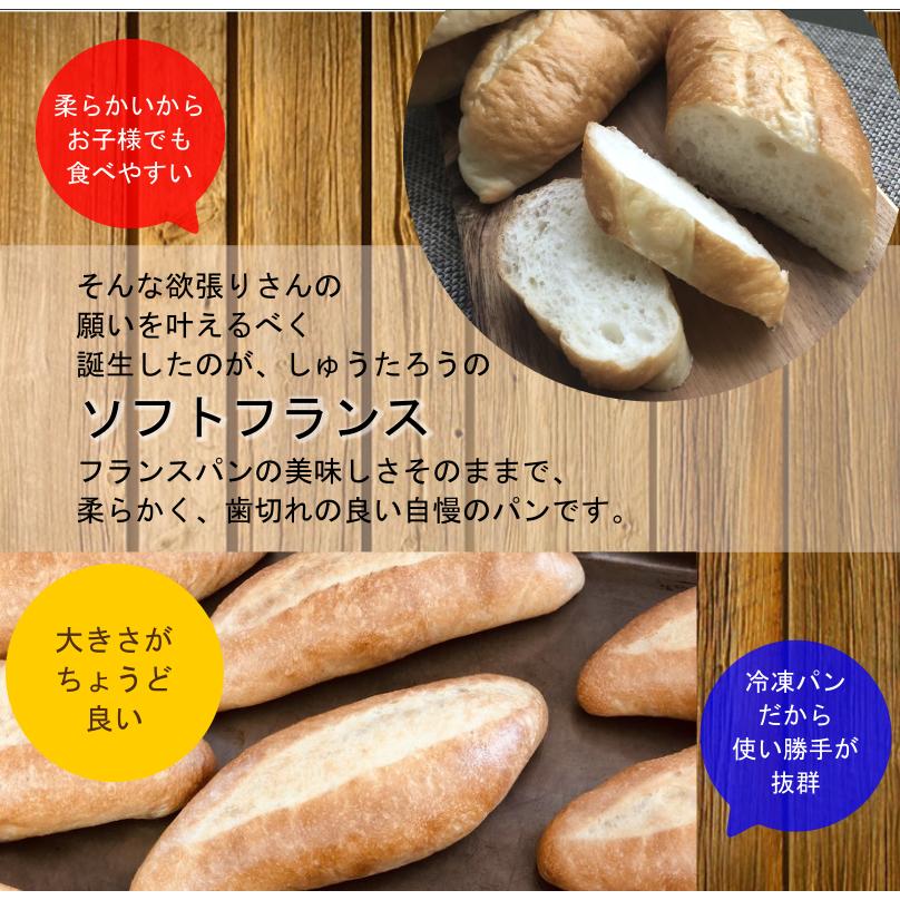 焼きたてソフトフランス　業務用冷凍便 20本×4袋 |  | 04