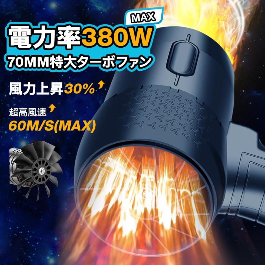 ブロワー 洗車 超強力 エアダスター 電動 380W 高効率 120000RPM ブロワー 洗車 超強力 エアダスター 電動 380W 高効率 120000RPM