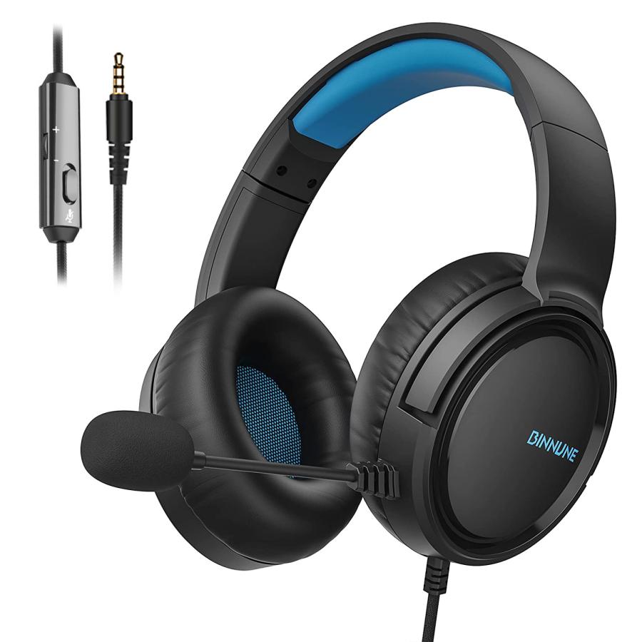 BINNUNE ゲーミングヘッドセット マイク付き ps5 ヘッドセット BINNUNE ゲーミングヘッドセット マイク付き ps5 ヘッドセット