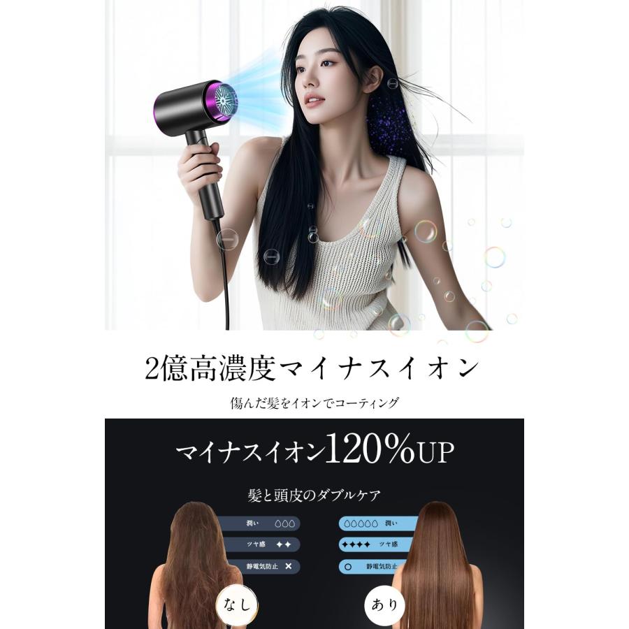 期間限定‼️【新品未使用】2022革新モデル ドライヤー 1500W大風量 Amazon.co.jp: ヘアドライヤー ドライヤー 大風量 超速乾 2億高