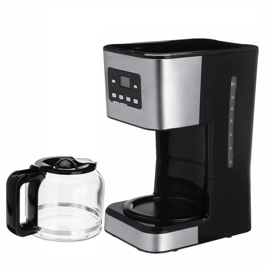 ドリップ式コーヒーメーカー ホワイト・ブラック コーヒーメーカー ドリップ式 おしゃれ コーヒー 最大5杯分 カップ5杯