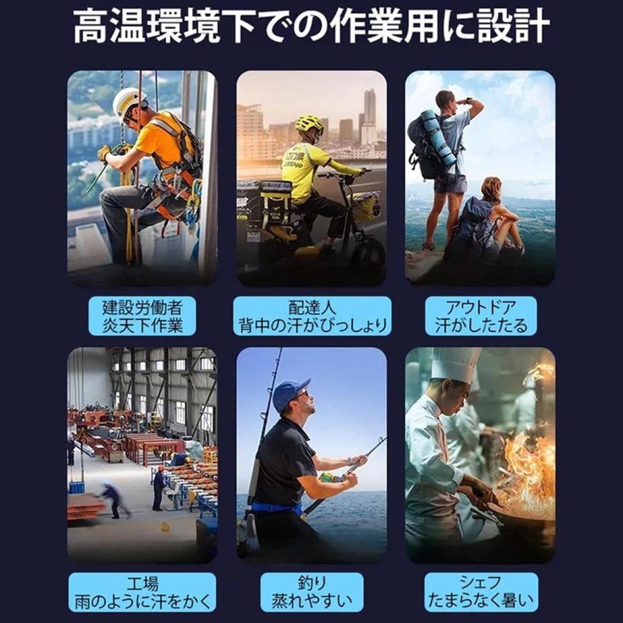2026最新登場】4WAY腰掛けファ ベルトファン 腰掛けエアコン 瞬間冷却