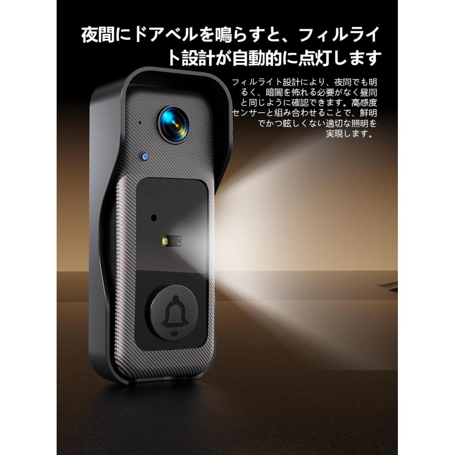 インターホン ドアフォン カメラ付き ドアホン ワイヤレス 工事