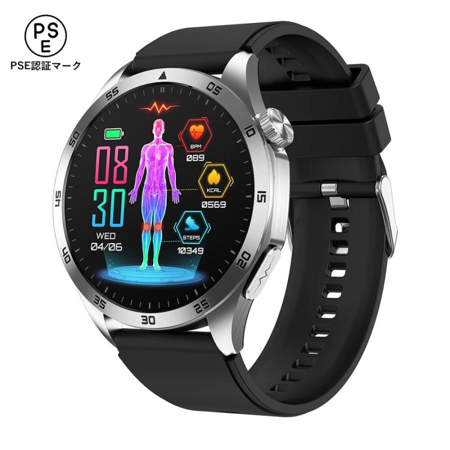 スマートウォッチ【2026年新登場・1.43インチ AMOLED大画面