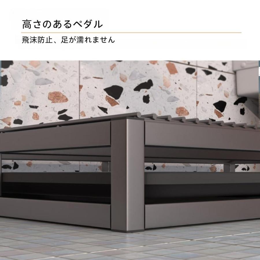 ペットトイレ 引き出し式犬用トイレ ステンレス鋼の犬用訓練マット