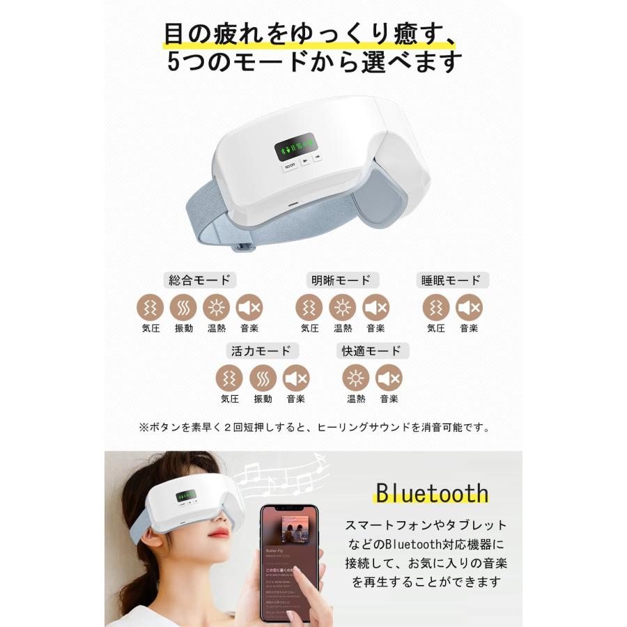 アイウォーマー ホットアイマスク 充電式 目元エステ 美容家電 「新型