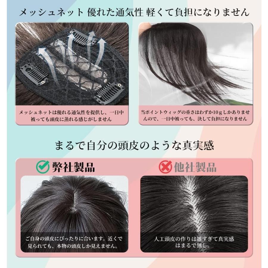 前髪 部分ウィッグ つむじ 100%人毛 ヘアピース 自然 前髪 前髪 部分ウィッグ つむじ 100%人毛 ヘアピース 自然 前髪