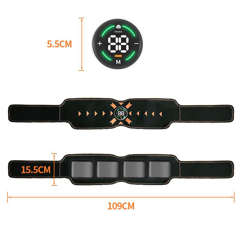 2024モデル 39段階強度】EMS 腹筋ベルト ジェルシート不要 10