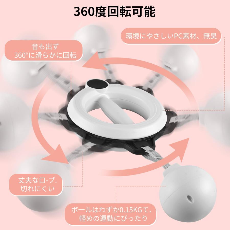 前腕 手首 筋トレ 握力 トレーニング器具 新設計モデル 360度回転可能二の腕 二の腕痩せ 前腕 手首 筋トレ 握力 トレーニング ダイエット器具 360