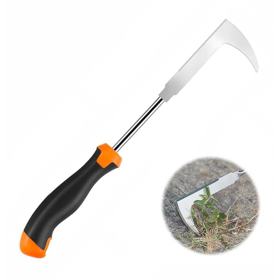 草取り道具 2024年新耐久 ガーデン 草刈り 除草ツール ソフトハンドル