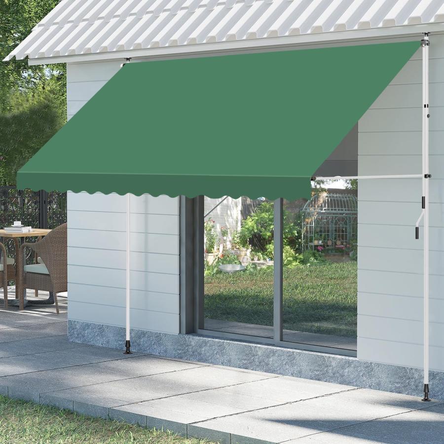 オーニングテント 日よけシェード パラソル つっぱり