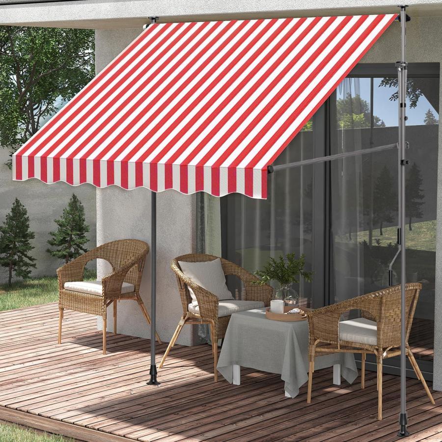 オーニングテント 日よけシェード パラソル つっぱり