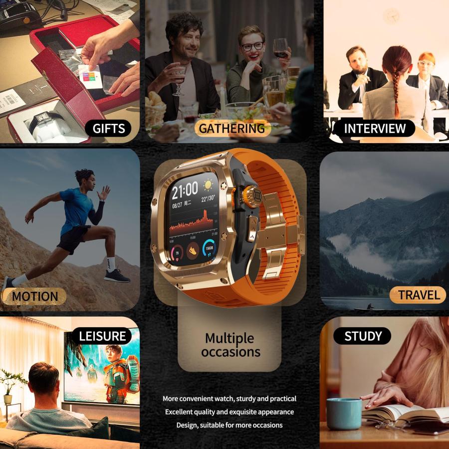 コンパチブル Apple Watch Ultra/Ultra 2 49mmに対応 専用バンド