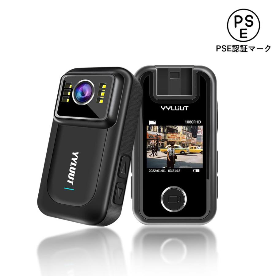 アクションカメラ ウェアラブルカメラ ビデオカメラ IP67本機防水 防水