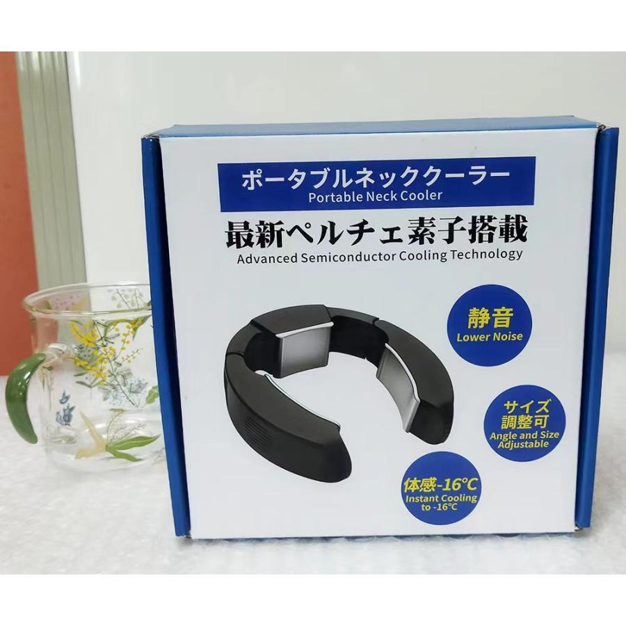 ネッククーラー 首掛け 2024 先端半導体冷却 3つ冷却ブレート付き USB